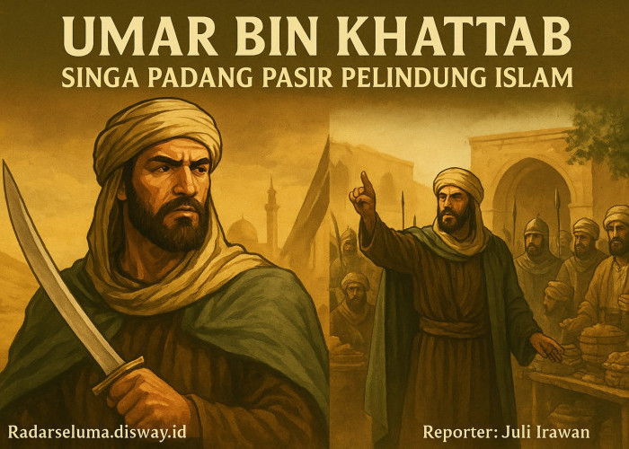 Kisah Umar bin Khattab: Singa Padang Pasir yang Menjadi Pelindung Islam