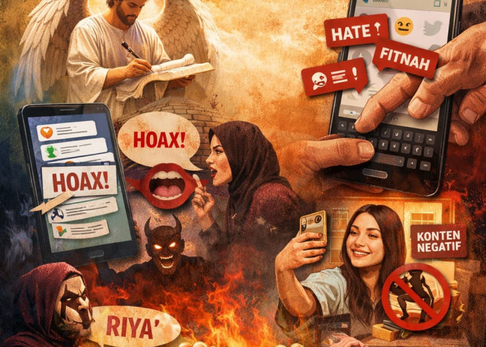 “Dosa Digital yang Sering Dianggap Sepele: Waspadai Jejak Jari yang Menjadi Saksi di Hadapan Allah”