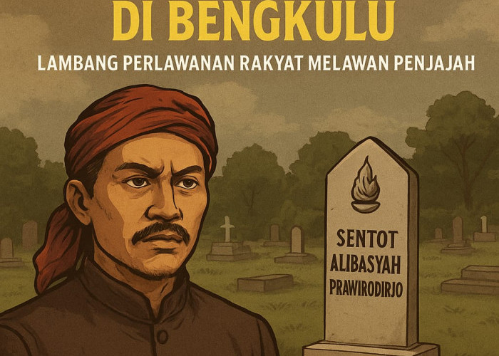 Makam Pahlawan Sentot Alibasyah Prawirodirjo di Bengkulu