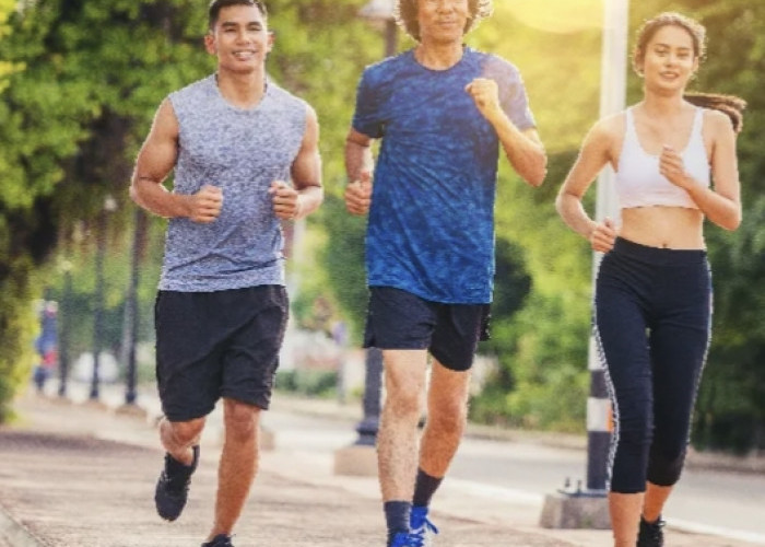 Jogging Sore Hari Membakar Kalori untuk Kesehatan dan Pengelolaan Stres Kesejahteraan Mental Tubuh Tetap Ideal