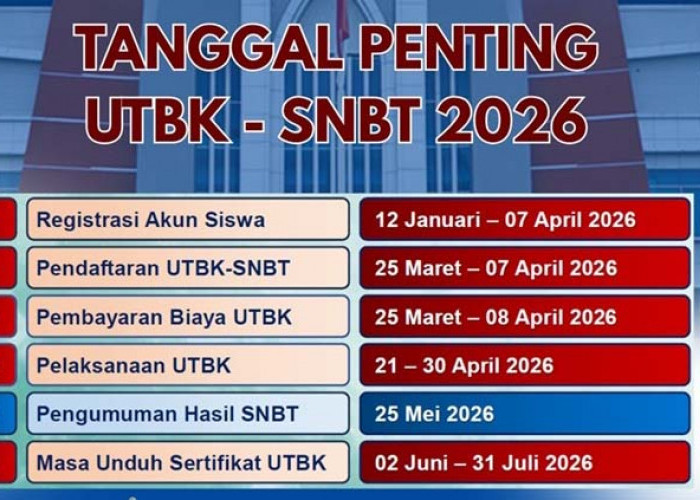   Segera Daftar, Registrasi UTBK-SNBT 2026 Tutup 7 April 2026, Simak  Cara Daftarnya