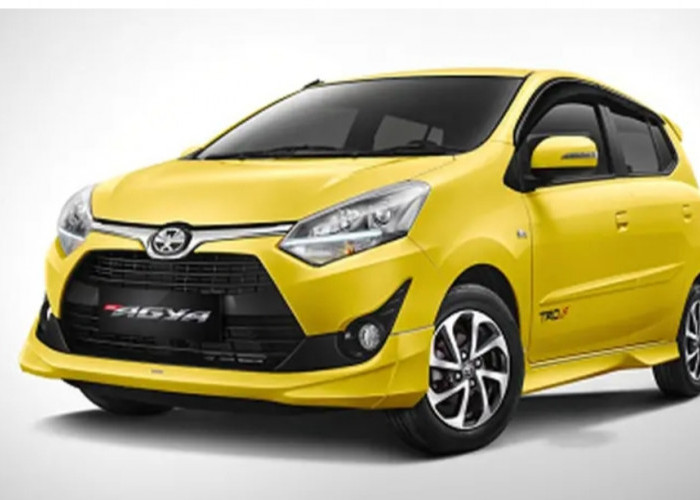 Toyota Agya Warna Kuning Bergaya Sporty Mobil MPV Desain Simpel dan Menggoda Para Calon Pembeli 