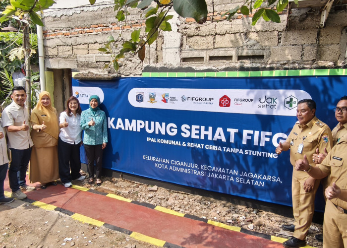   FIFGROUP Perluas Manfaat Kampung Sehat melalui Sanitasi Layak dan Pencegahan Stunting