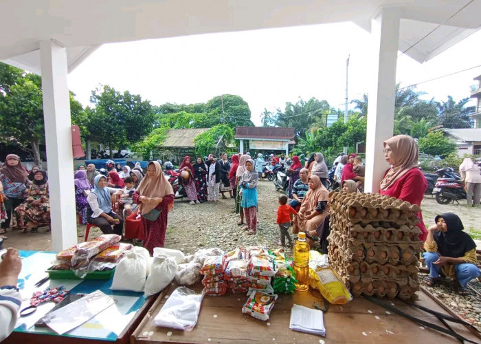 Masyarakat  Bengkulu Selatan Sambut Baik GPM, Dapatkan Sembako Murah