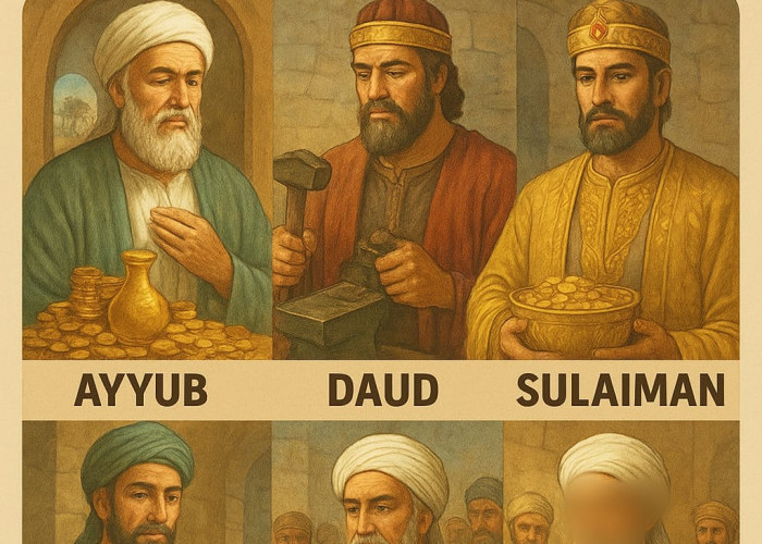 Teladan Nabi-Nabi Kaya Raya namun Dermawan dan Sholeh: Harta yang Mengantarkan ke Surga