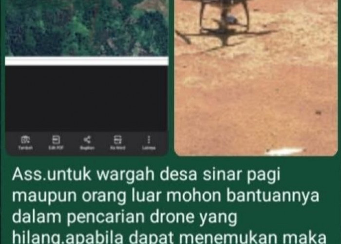 Diduga Diserang Elang, Drone Pemetaan BPKH Hilang di Hutan Seluma Utara
