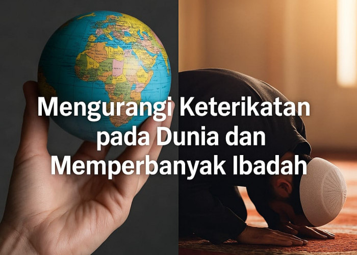 Mengurangi Keterikatan pada Dunia dan Memperbanyak Ibadah
