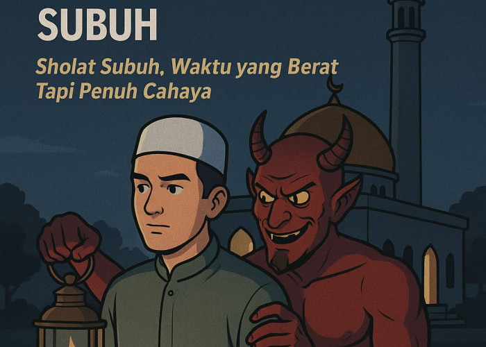 Ketika Iblis Mengantar Seorang Pemuda ke Masjid Untuk Sholat Subuh yang Menang Tiga Kali dari Godaan Syetan
