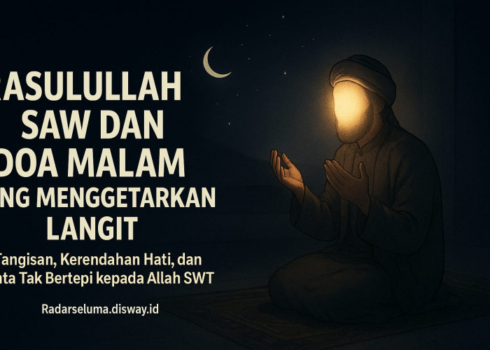 Rasulullah SAW & Doa Malam yang Menggetarkan Langit: Tangisan, Kerendahan Hati, Cinta Tak Bertepi kepada Allah