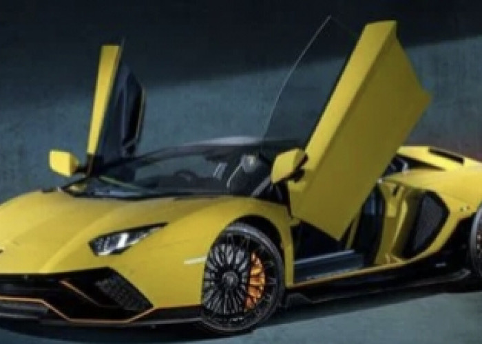 Pabrik Otomotif Prancis Merilis Lamborghini Aventador Mobil Super Sport Terbaru dengan Pintu Otomatis