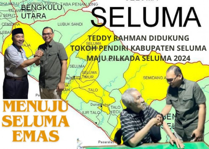 Teddy Rahman Sowan Ke Tokoh Di Kabupaten Seluma, Ujang Puguk : Masyarakat Seluma Mari Bersatu Dukung Teddy