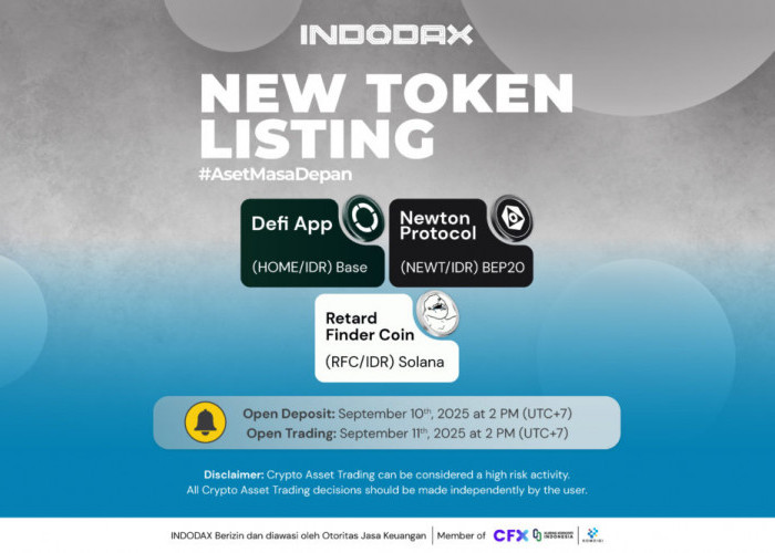 Terbaru Listing di Indodax, Newton Protocol (NEWT) Bisa Trasaksi