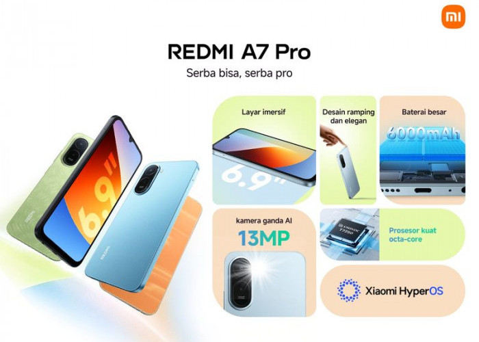   Redmi A7 Pro, HP Rp 1 Jutaan Baterai 6000mAh untuk Lebaran 
