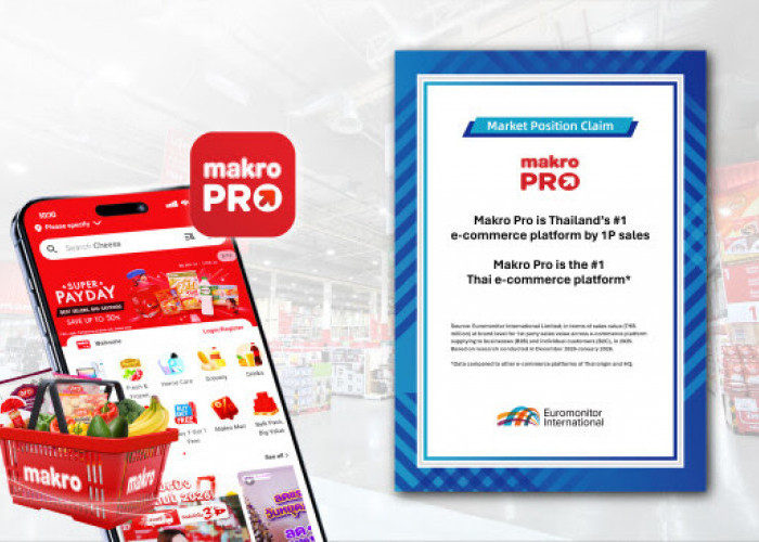   Makro PRO Ranked the #1 Thai E-Commerce Platform by Euromonitor International