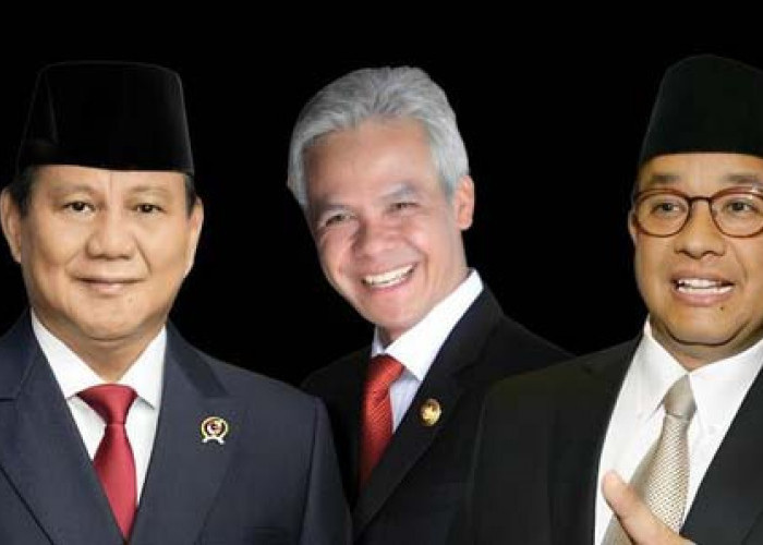    Ganjar-Mahfud 36,8%, Prabowo-Gibran 34,7%, AMIN 24,3%! Survei Charta Politika