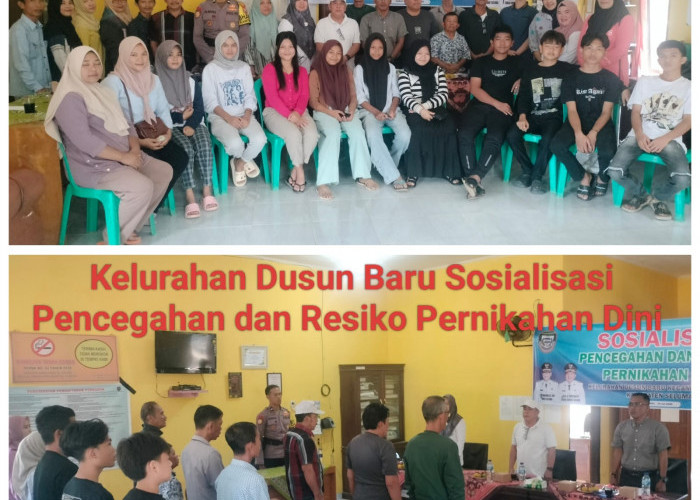 Kelurahan Dusun Baru Adakan Sosialisasi Tekan Angka Pernikahan Dini: Edukasi, dan Nasihat Moral untuk Remaja