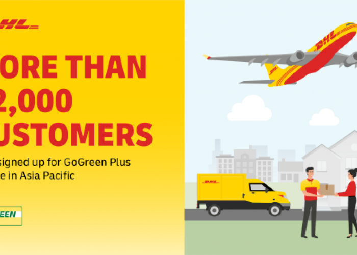 12.000 Pelanggan di Asia Pasifik Terbantu GoGreen Plus  DHL Express