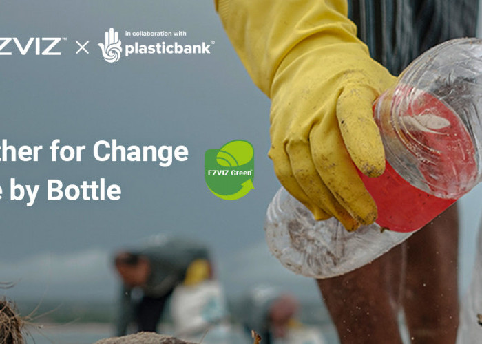EZVIZ Gandeng Plastic Bank, Membalik Arus Limbah Plastik Menuju Laut, Inovasi Berkelanjutan 