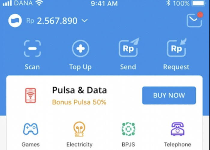 Asyik! Rp 2,5 Juta Rupiah Masuk Saldo DANA Kamu... 