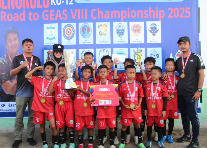 SSB Avrilia Hafiz U10 Seluma Wakili Bengkulu di Tingkat Nasional Kompetisi GEAS 2025 di Depok