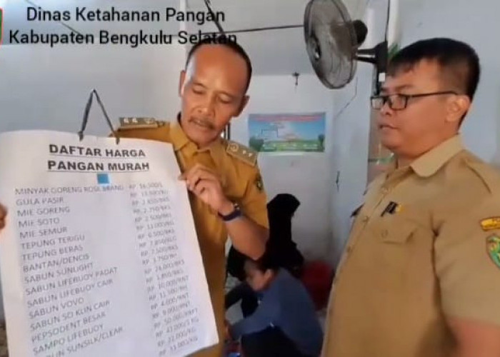 DKP Bengkulu Selatan Larang Sembako Eragro Dijual Kembali