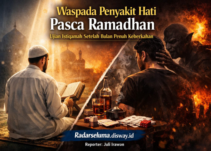 “Waspada Penyakit Hati Pasca Ramadhan: Ujian Istiqamah Setelah Bulan Penuh Keberkahan”