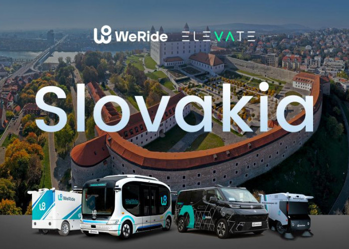 WeRide Enters Slovakia, Launching Nation's First Autonomous Driving Program with ELEVATE Slovakia