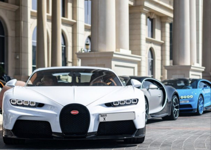 Bugatti Chiron Mobil Super Sport Mewah Paling Cepat dengan Teknologi Otonom Fitur Otomatis Tak Tertandingi