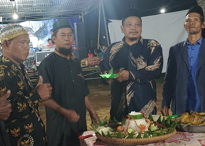HUT Desa Margo Sari Ke-16, Warga Gelar Syukuran dan Pelepasan Mahasiswa KKN Universitas Bengkulu