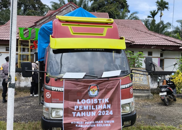 Tahap I, KPU Seluma Distribusikan Logistik di 8 Kecamatan Kategori TPS Sulit