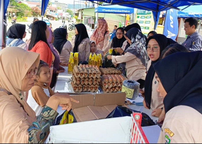 Pasar Murah Digelar DKP Seluma Jelang Ramadan, Langsung Ludes  Diserbu Warga