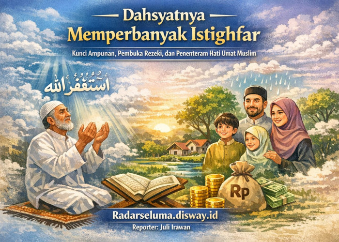 Dahsyatnya Memperbanyak Istighfar: Kunci Ampunan, Pembuka Rezeki, dan Penenteram Hati Umat Muslim