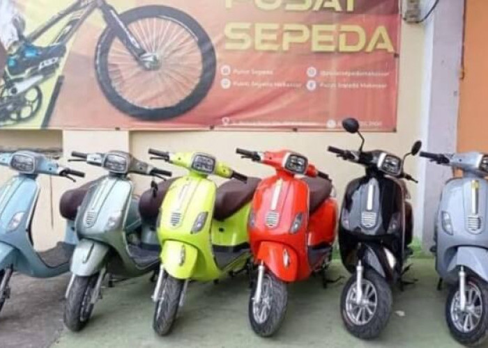 Ini Dia Sepeda Motor Listrik Harga Rp9 Juta