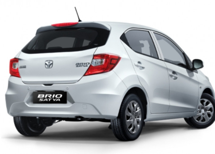 Honda Brio Satya S M/T Desain Canggih dan Gagah, Belakang Lebih Lebar dan Mesin Bertenaga