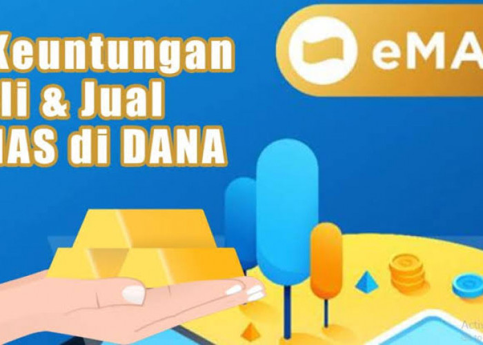 Cuan dari Rumah! Begini Cara Investasi Emas di DANA, Praktis dan Aman!