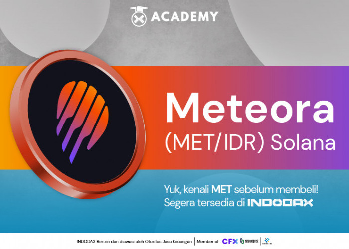 Token Meteora (MET) Hadir di INDODAX, Bisa Trx
