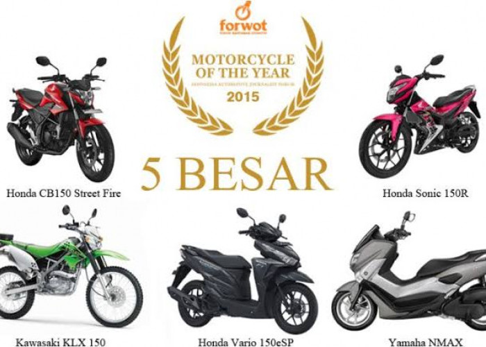 Kemajuan Industri Sepeda Motor di Indonesia, 6 Merek Motor Paling Laris di Indonesia 