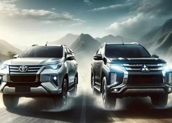 Toyota Fortuner Sport vs Mitsubishi Pajero Sport Duel SUV Ladder Frame di Pasar Otomotif