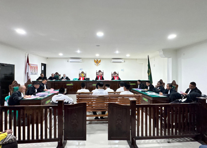 3 Eksepsi, 4 Terdakwa Kasus Pembebasan Lahan Kantor Bupati Seluma Tak Eksepsi