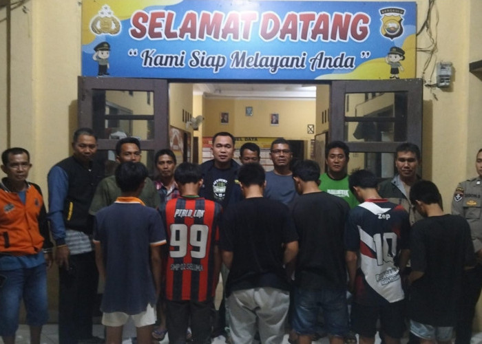  Polsek Seluma Timur Amankan 6 Anak, Hendak Perang Sarung