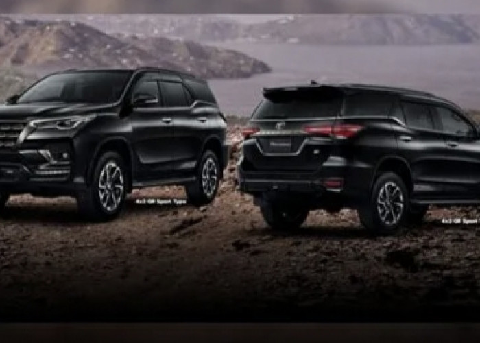 SUV Toyota Fortuner GR Sport Berbeda Jauh dengan model TRD Sportivo. Bumper Depan Nampak Tangguh