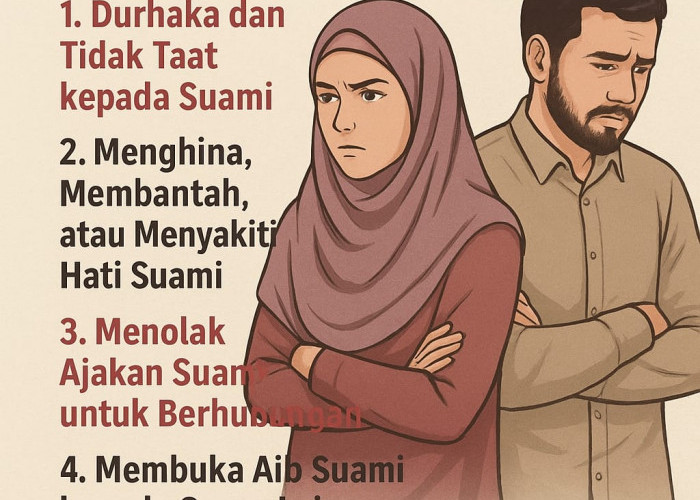 Inilah 5 Dosa Besar Istri terhadap Suami: Penjelasan Lengkap Menurut Al-Qur’an dan Hadits