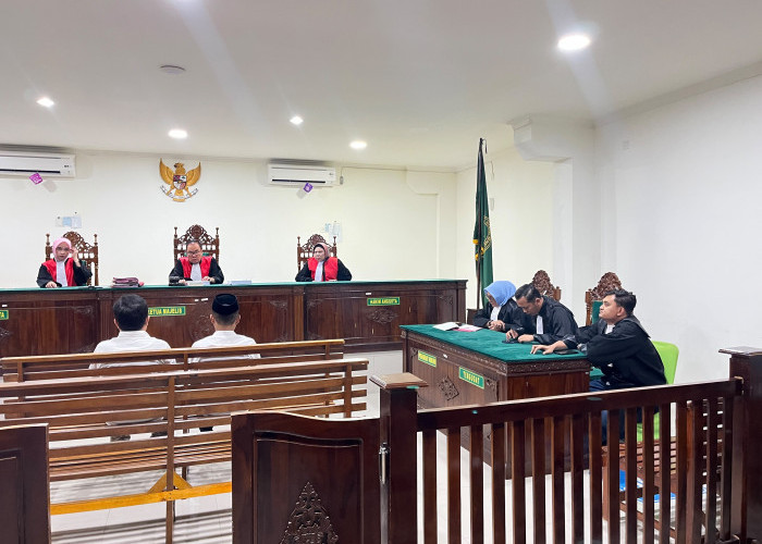 Hakim Tipikor Vonis Dua Terdakwa Kasus Pungli PPG Kemenag Seluma, Dermawan  2,5 Tahun  dan Bayar Rp 601,9 Juta