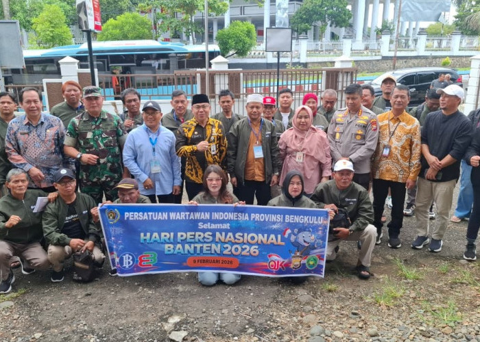   Lepas 30 Anggota PWI ke HPN, Pemprov Bengkulu Tegaskan Dukungan terhadap Pers Sehat