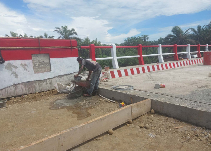 Jembatan Air Martan Seluma Molor, Mulai Juli 2025 Hingga Kini Belum Rampung