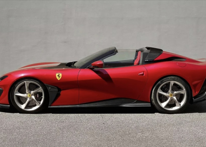 Ferrari Merilis Mobil Sport Terbaru dengan Teknologi Mesin Canggih yang Hanya Dimiliki oleh 5 Pengusaha Sukses