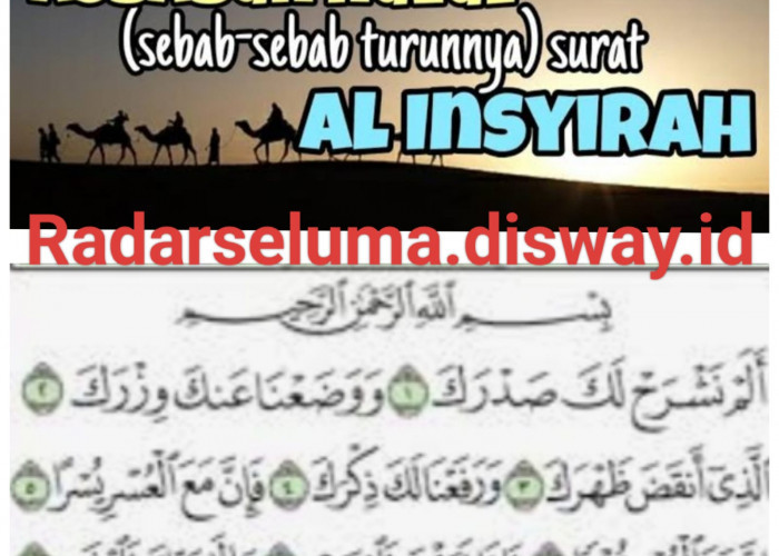 Asbabun Nuzul Surah Al-Insyirah Datangnya Pertolongan Allah SWT 