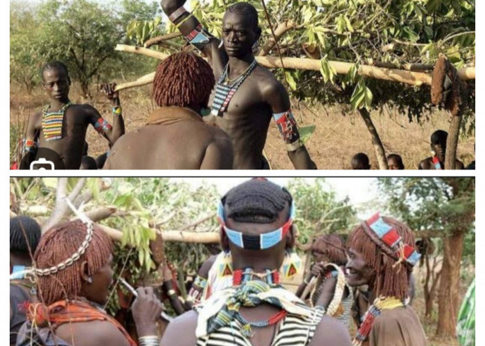  Woow...!! Wanita Suku Hamar di Etopia, Rela Dicambuk untuk Buktikan Cintanya pada Kekasih