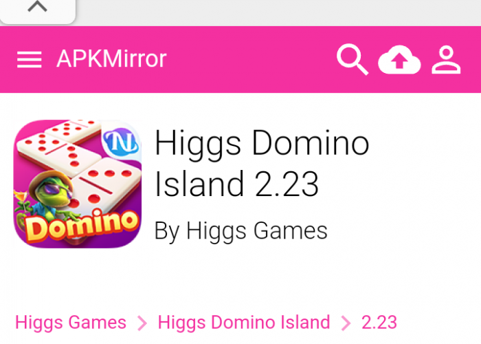 Higgs Domino Global v2.30 Eror, Ternyata Ini Penyebab Utamanya! Berikut Cara Perbaikinya..