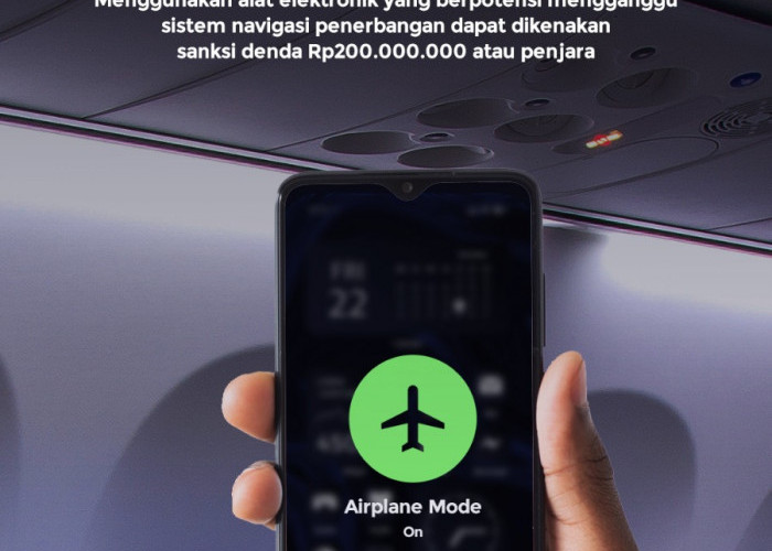 Mengapa Harus Tahu Aturan Penggunaan Handphone di Pesawat Udara?     Simak Penjelasan Lion Air Ini
